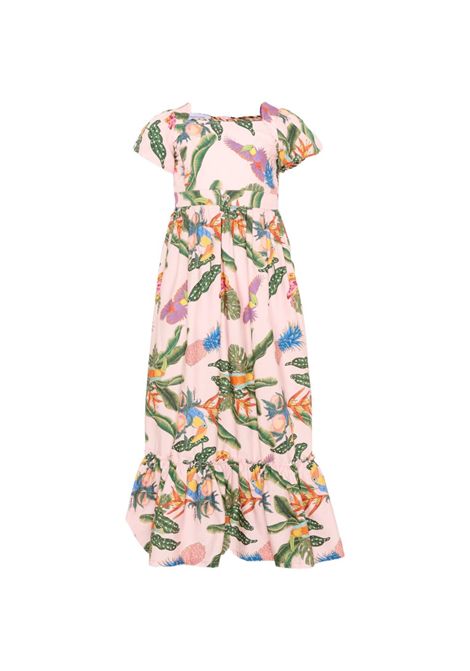 Abito con stampa ROBERTO CAVALLI KIDS | CGP26038VEF7TR. B.ROSE